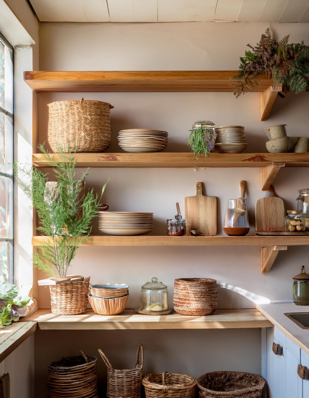 Open Shelving