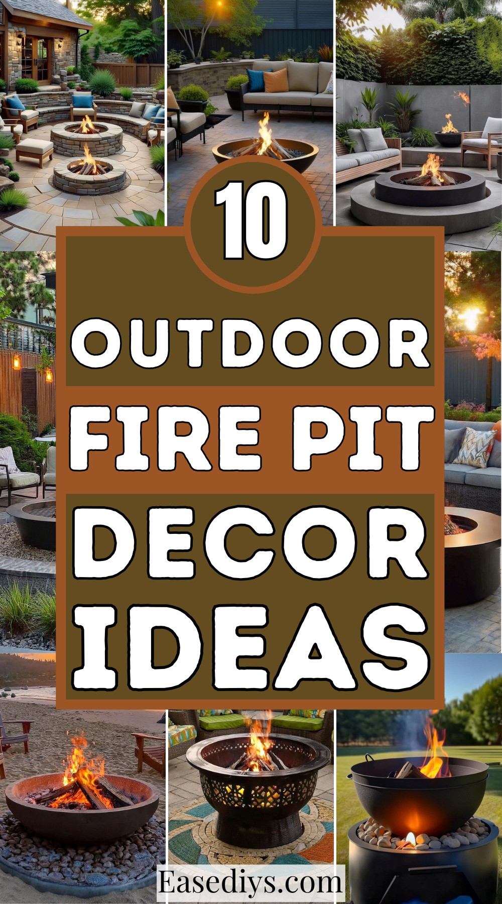 Outdoor Fire Pit Decor Ideas