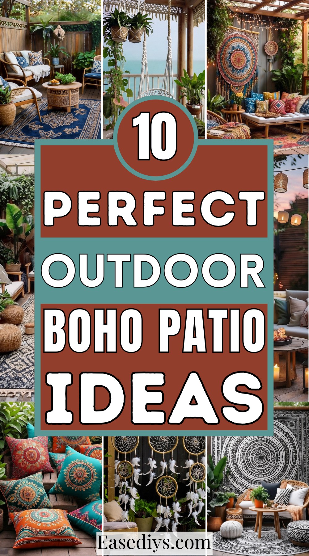 Perfect Outdoor Boho Patio Ideas