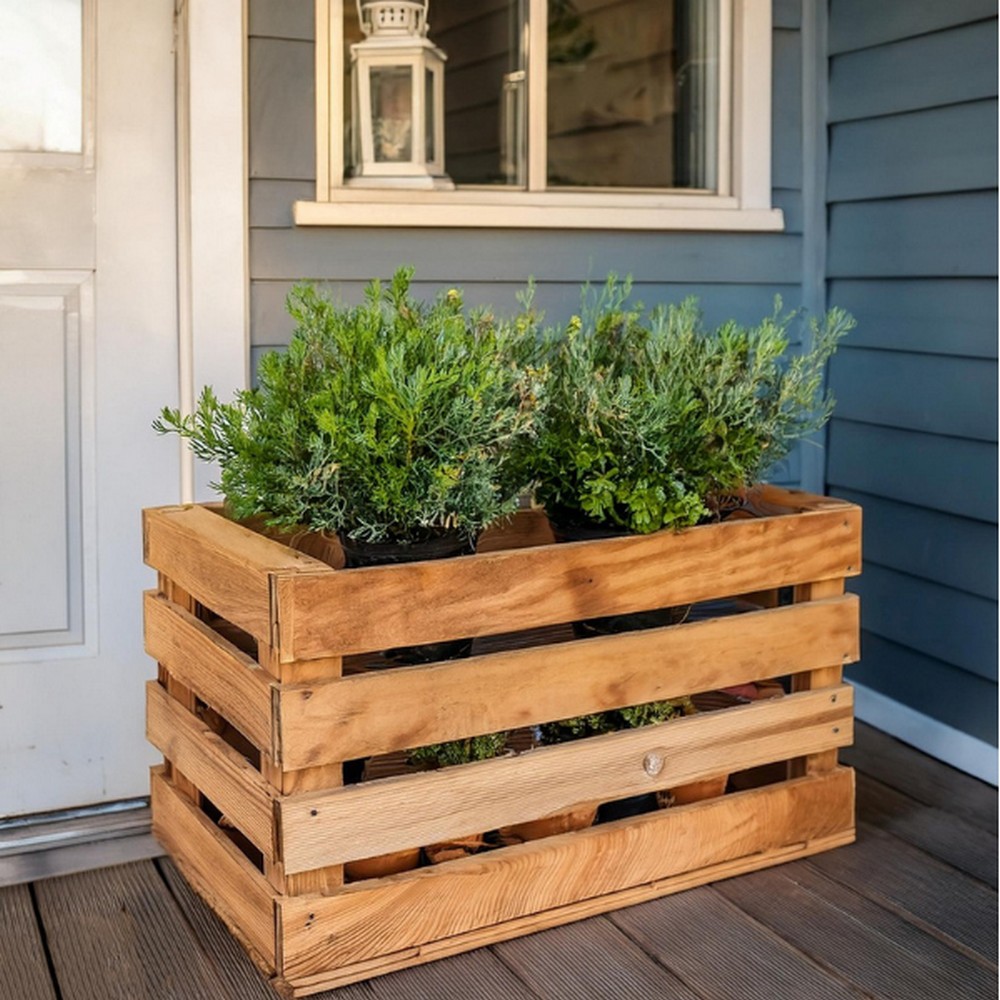 Repurposed Wooden Crates