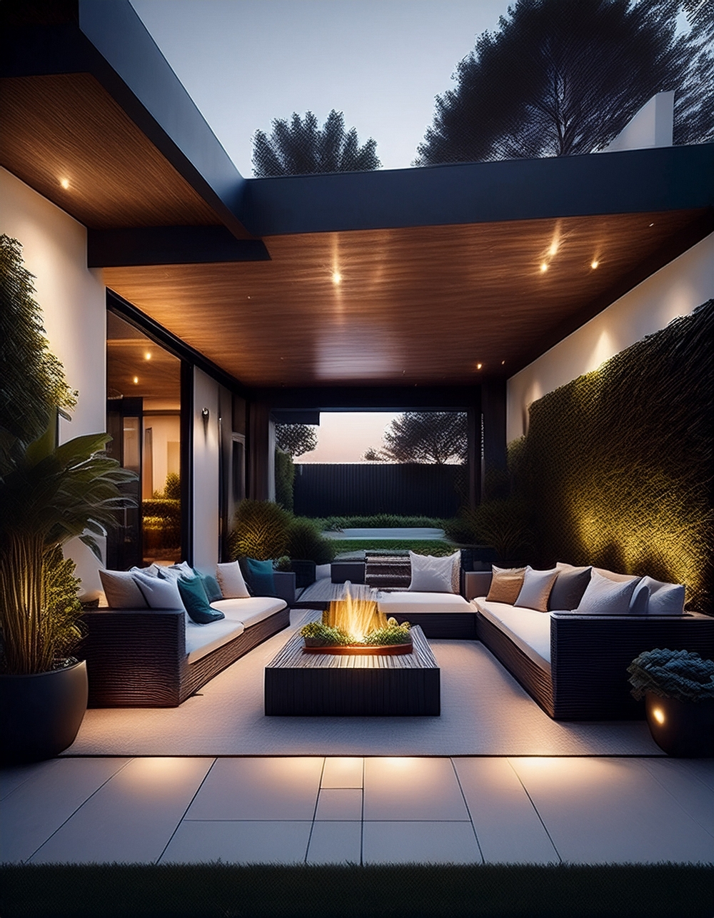 Smart Outdoor Oasis Lighting & Sound