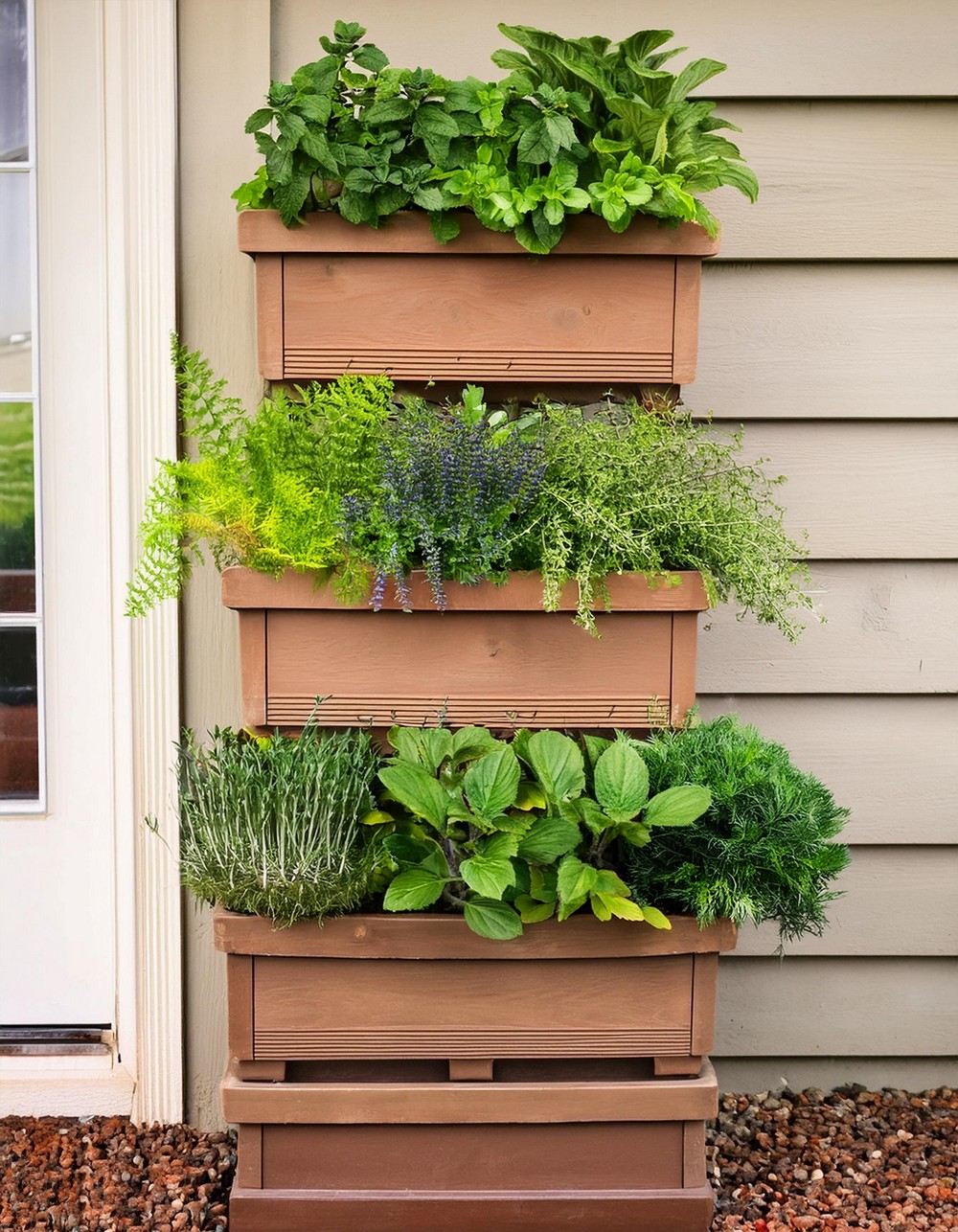 Stacked Herb Garden