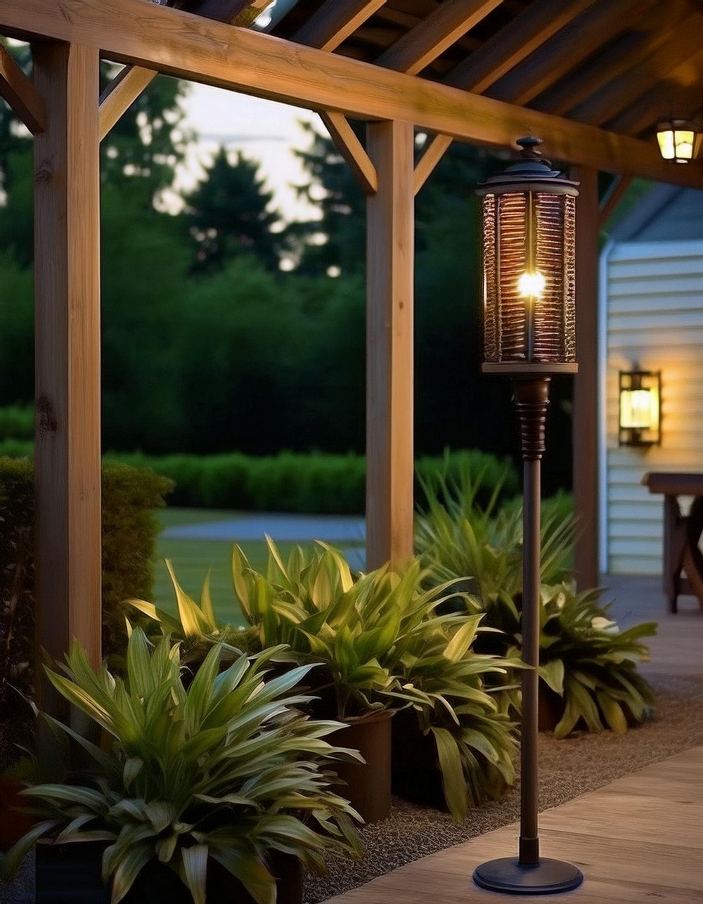 Tiki torches