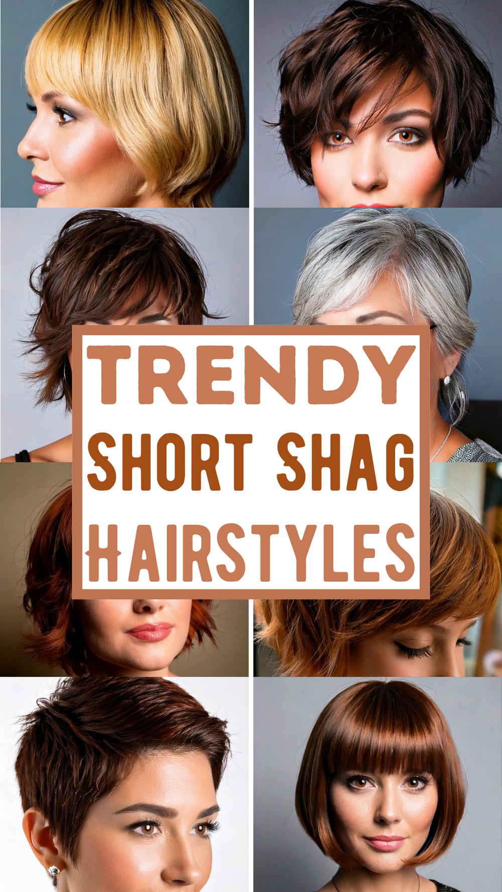 Trendy Short Shag Hairstyles