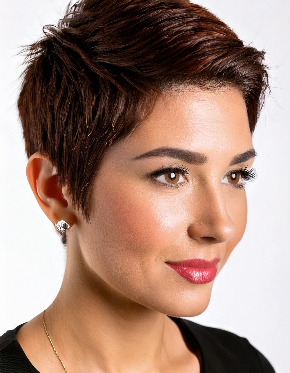 Ultra-Short Pixie Shag with Micro Bangs