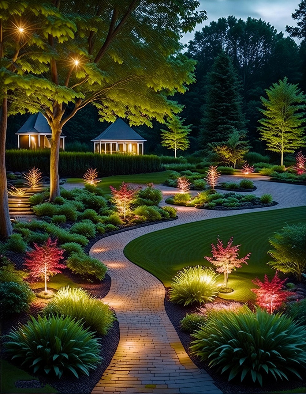 Use Lighting to Enhance Your Landscape