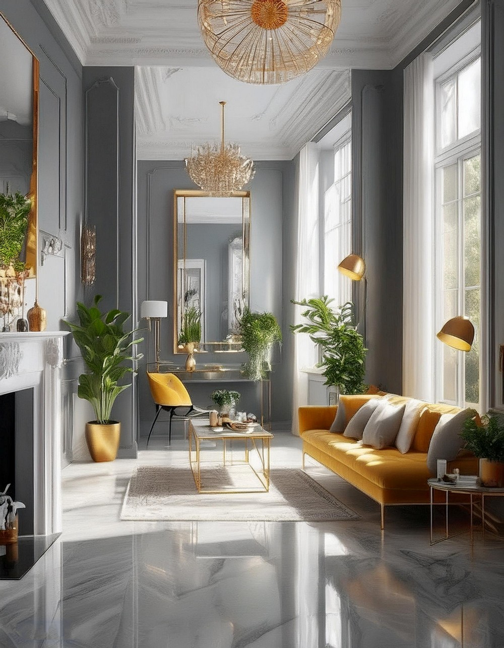 Use Reflective Surfaces for Increased Light