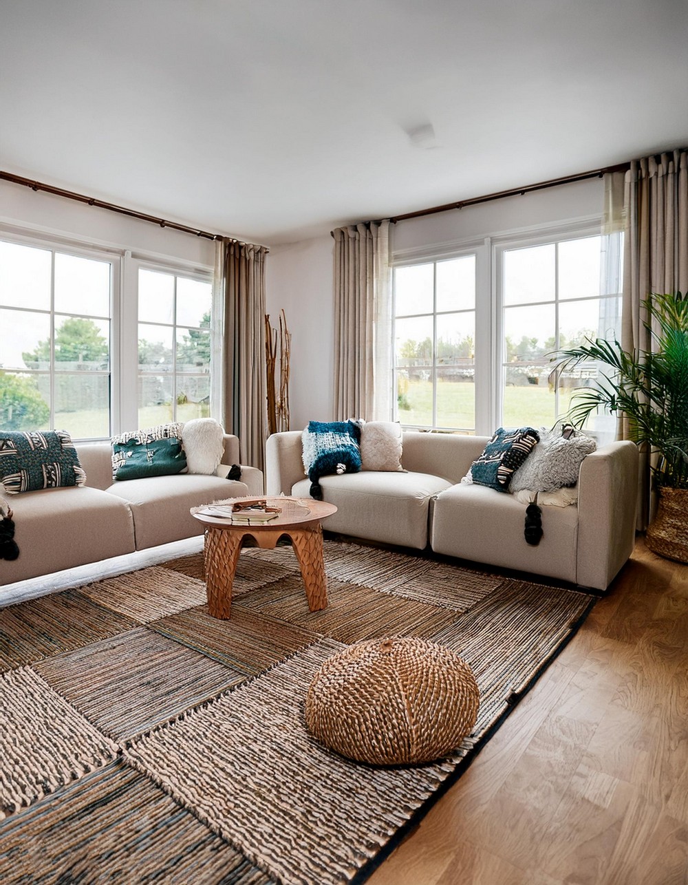 Use Rugs to Define the Space