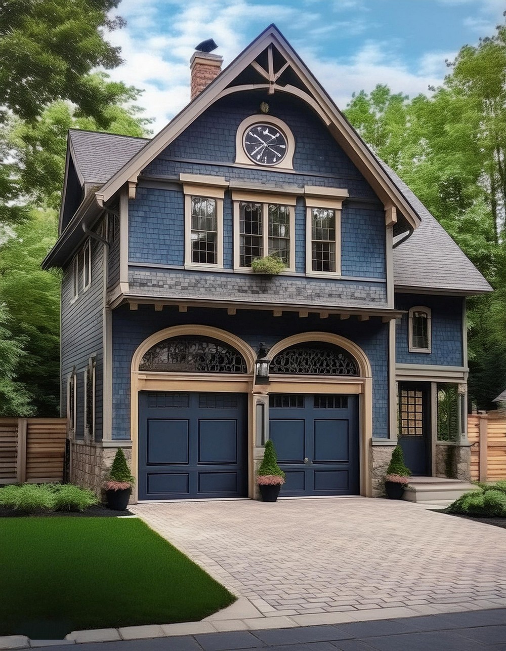 Victorian-Style Garage