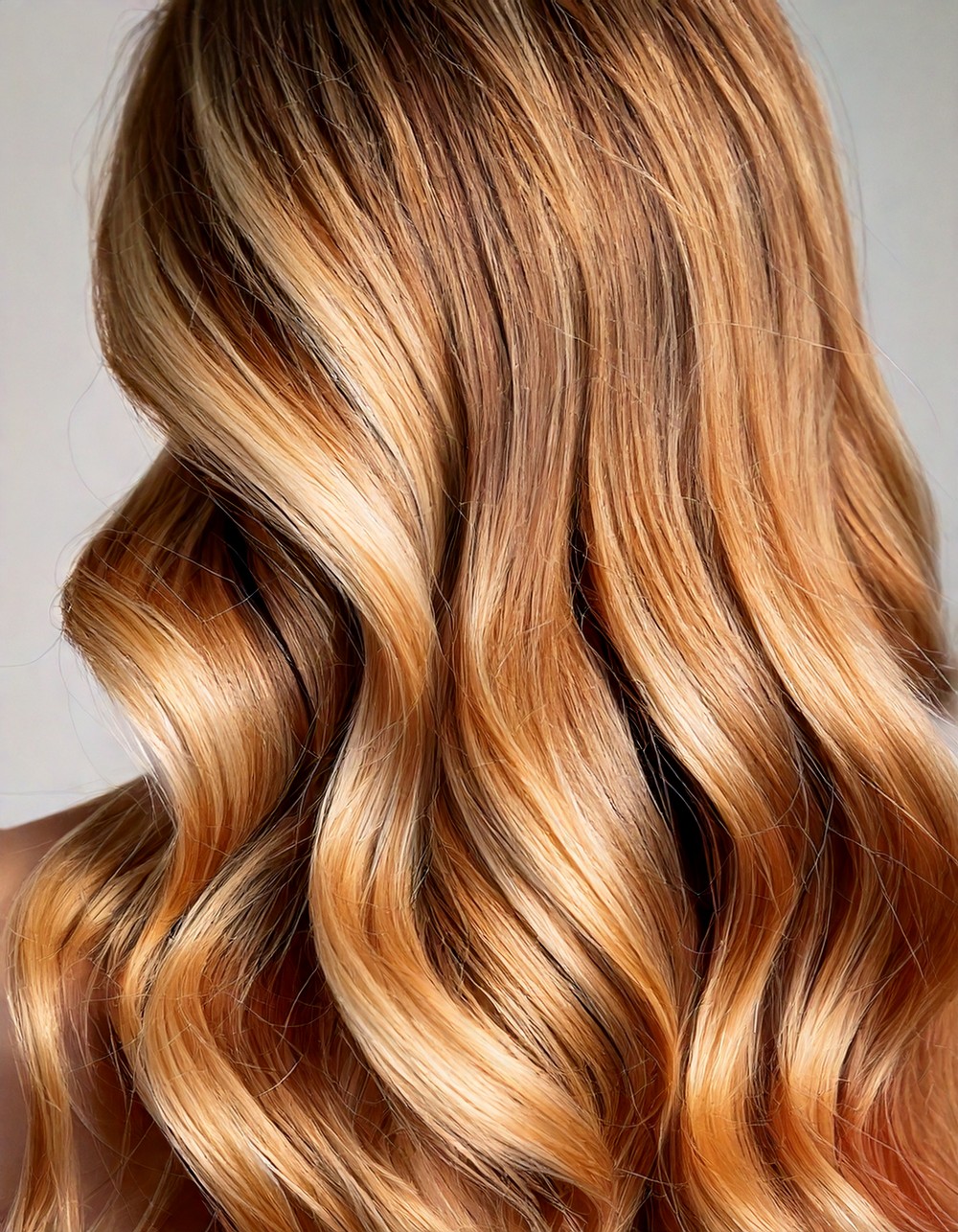Warm Blonde Balayage
