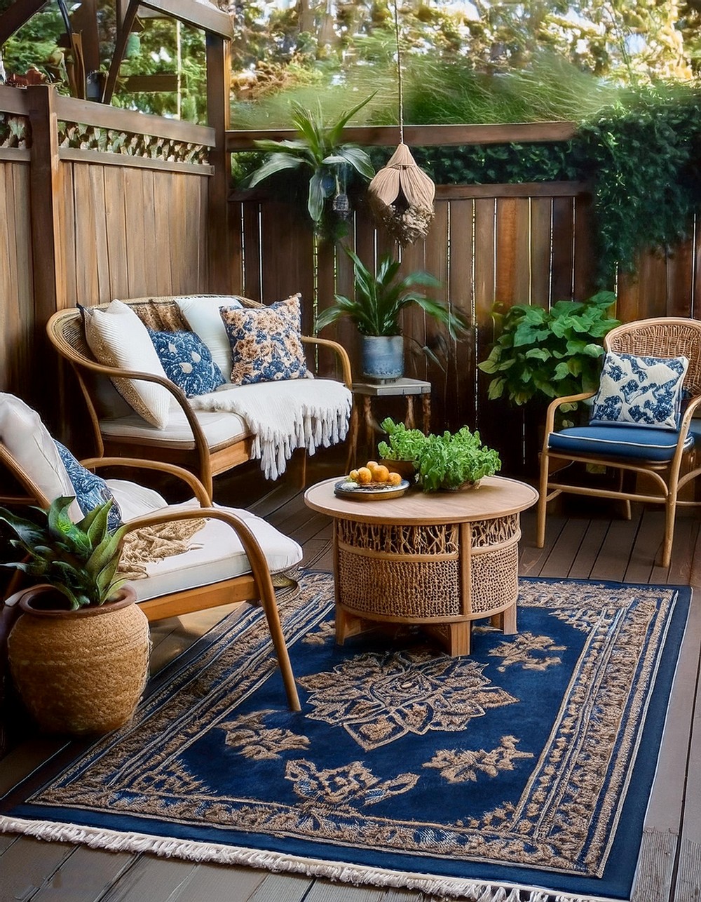 Woven Rugs and Textiles