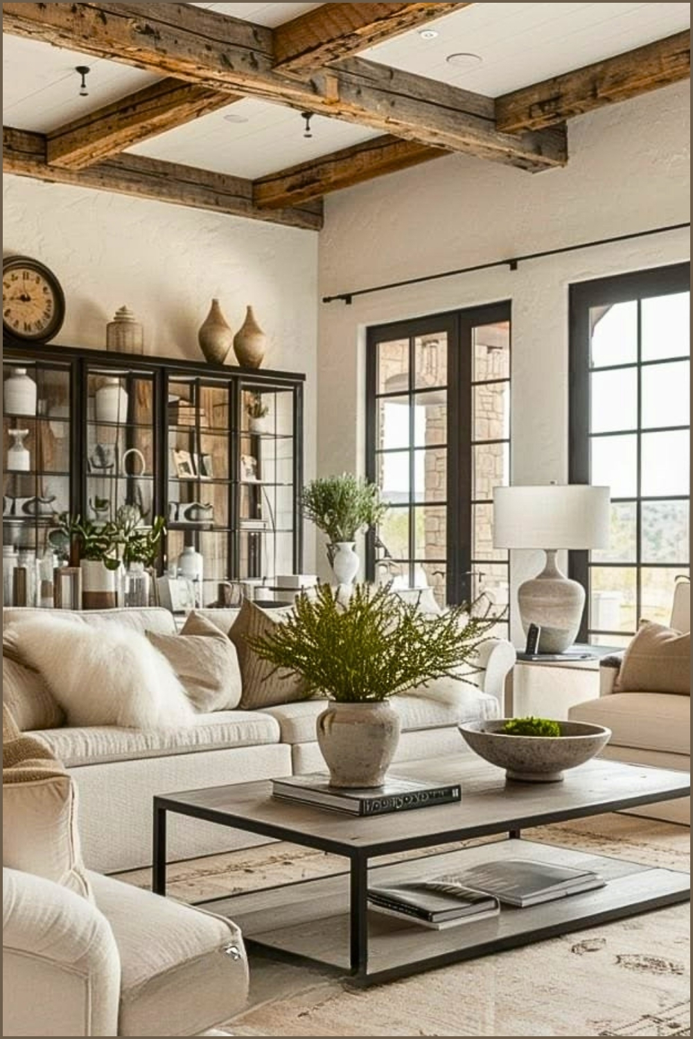 1 Bright Neutral Farmhouse Lounge
