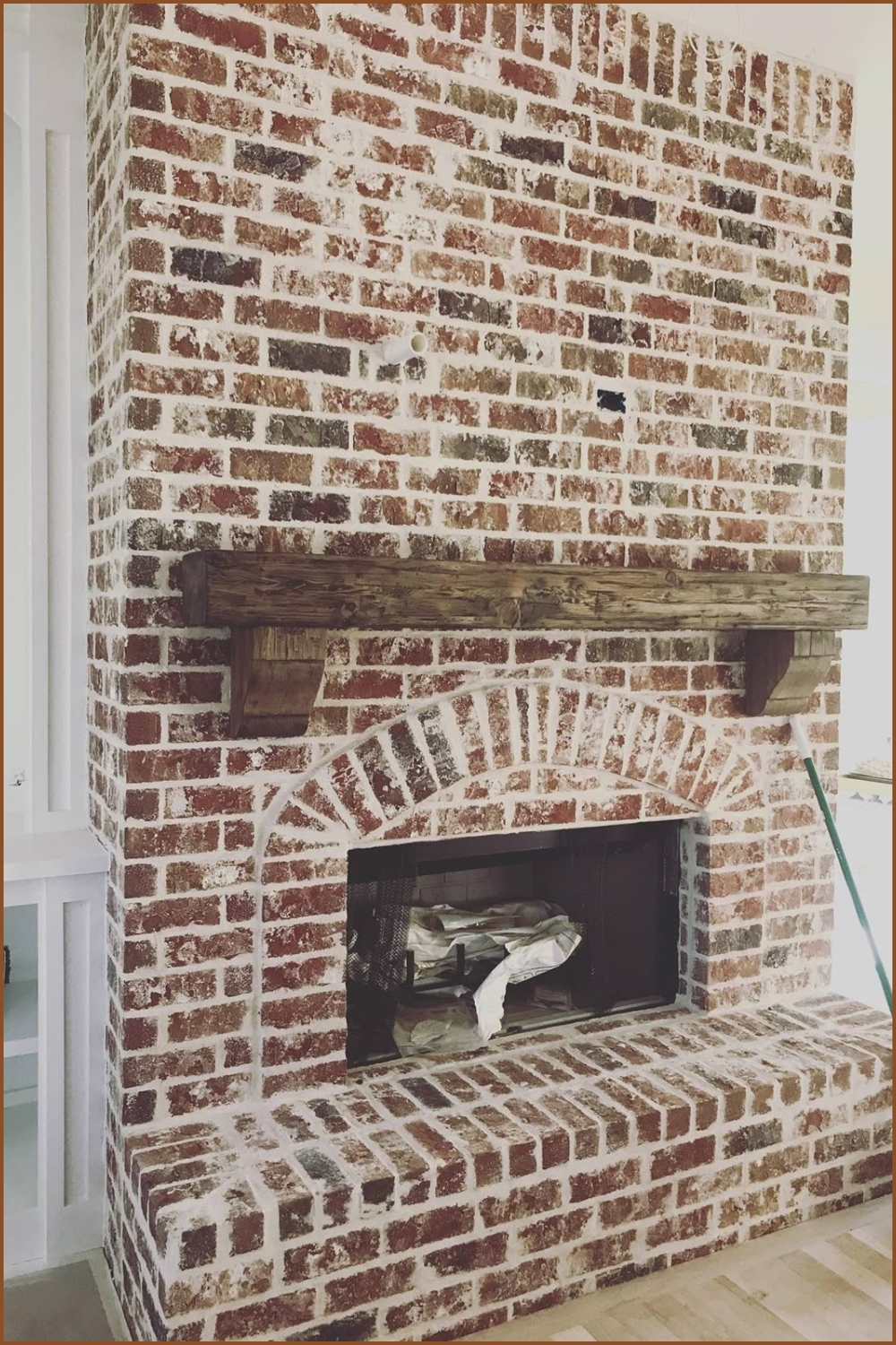 1 Cozy Rustic Brick Fireplace