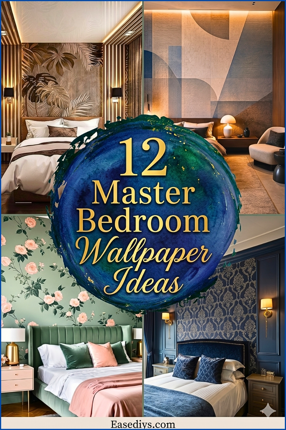 12 Master Bedroom Wallpaper Ideas to Refresh Your Space
