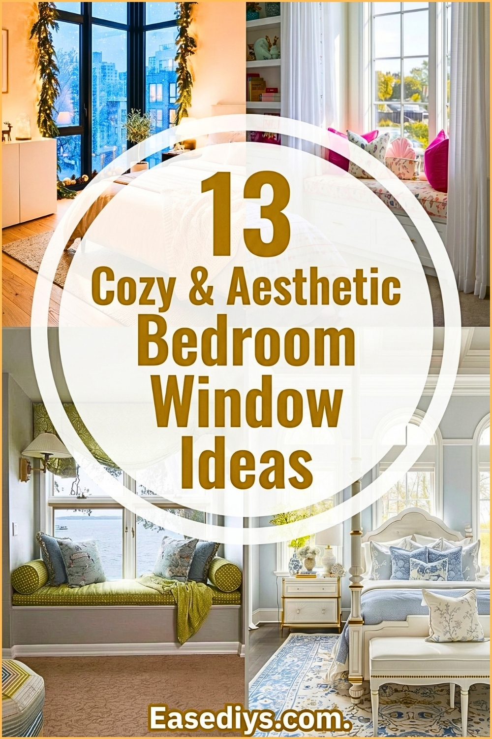 13 Cozy & Aesthetic Bedroom Window Ideas
