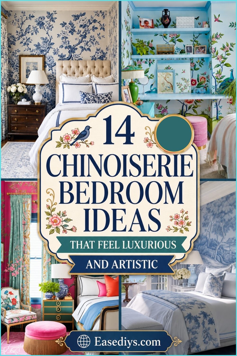 14 Chinoiserie Bedroom Ideas That Feel Luxurious And Artistic