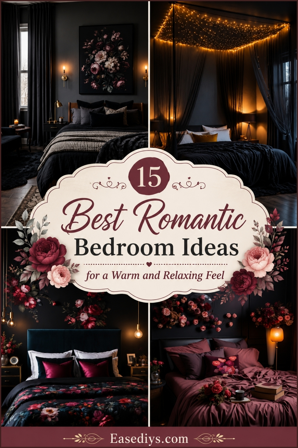 15 Best Romantic Bedroom Ideas for a Warm and Relaxing Feel