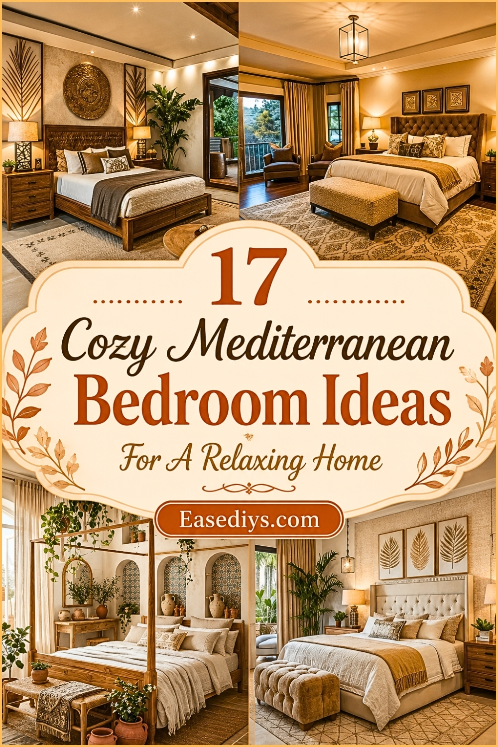 17 Cozy Mediterranean Bedroom Ideas For A Relaxing Home