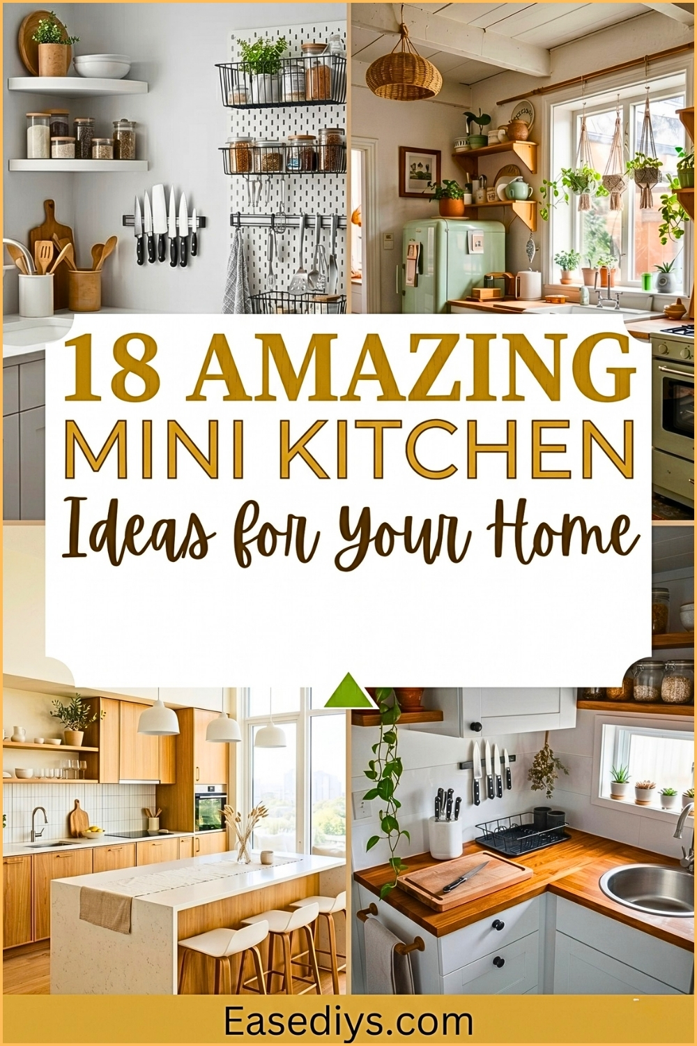 18 Amazing Mini Kitchen Ideas for Your Home