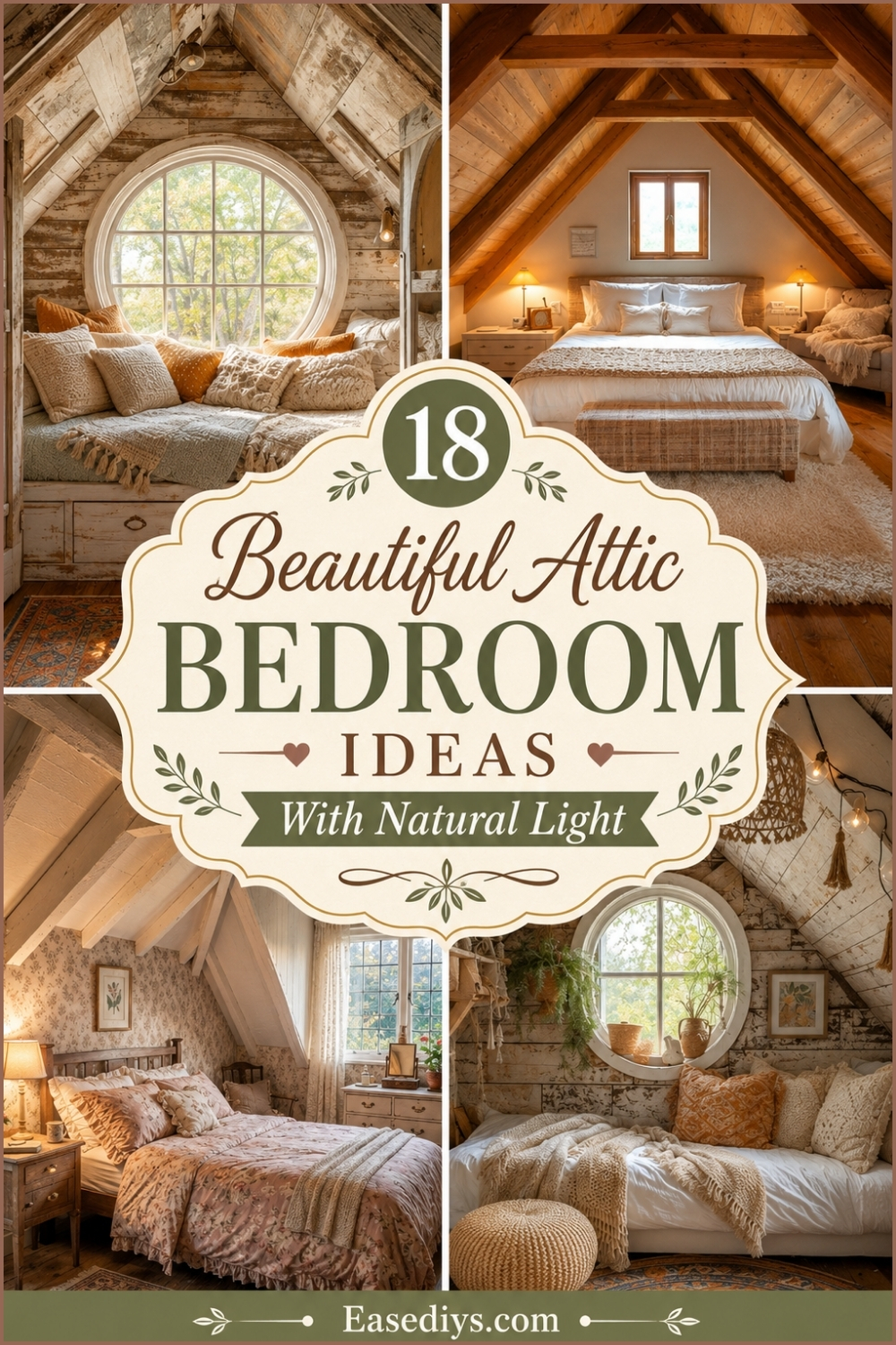 18 Beautiful Attic Bedroom Ideas With Natural Light