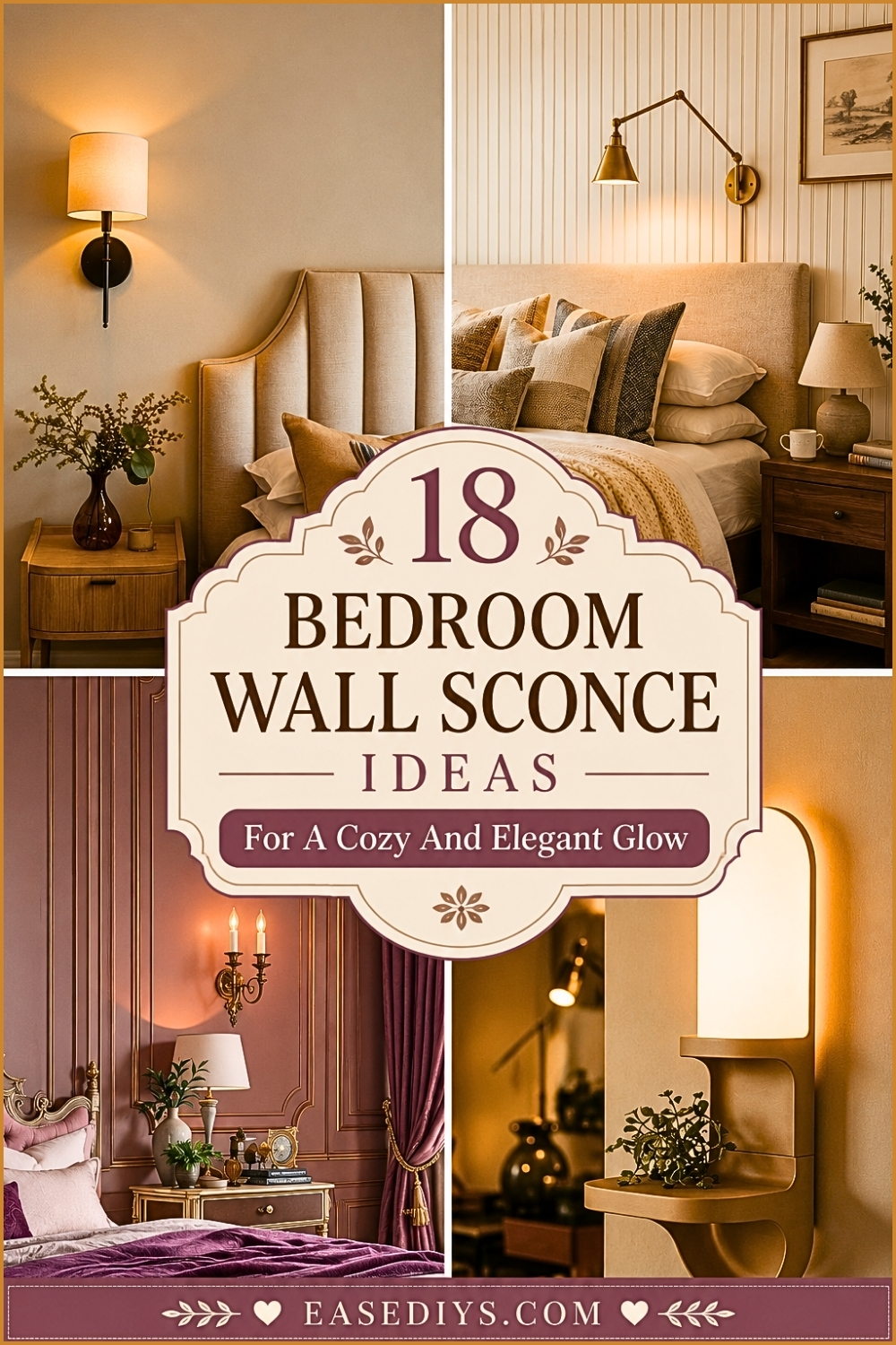18 Bedroom Wall Sconce Ideas For A Cozy And Elegant Glow