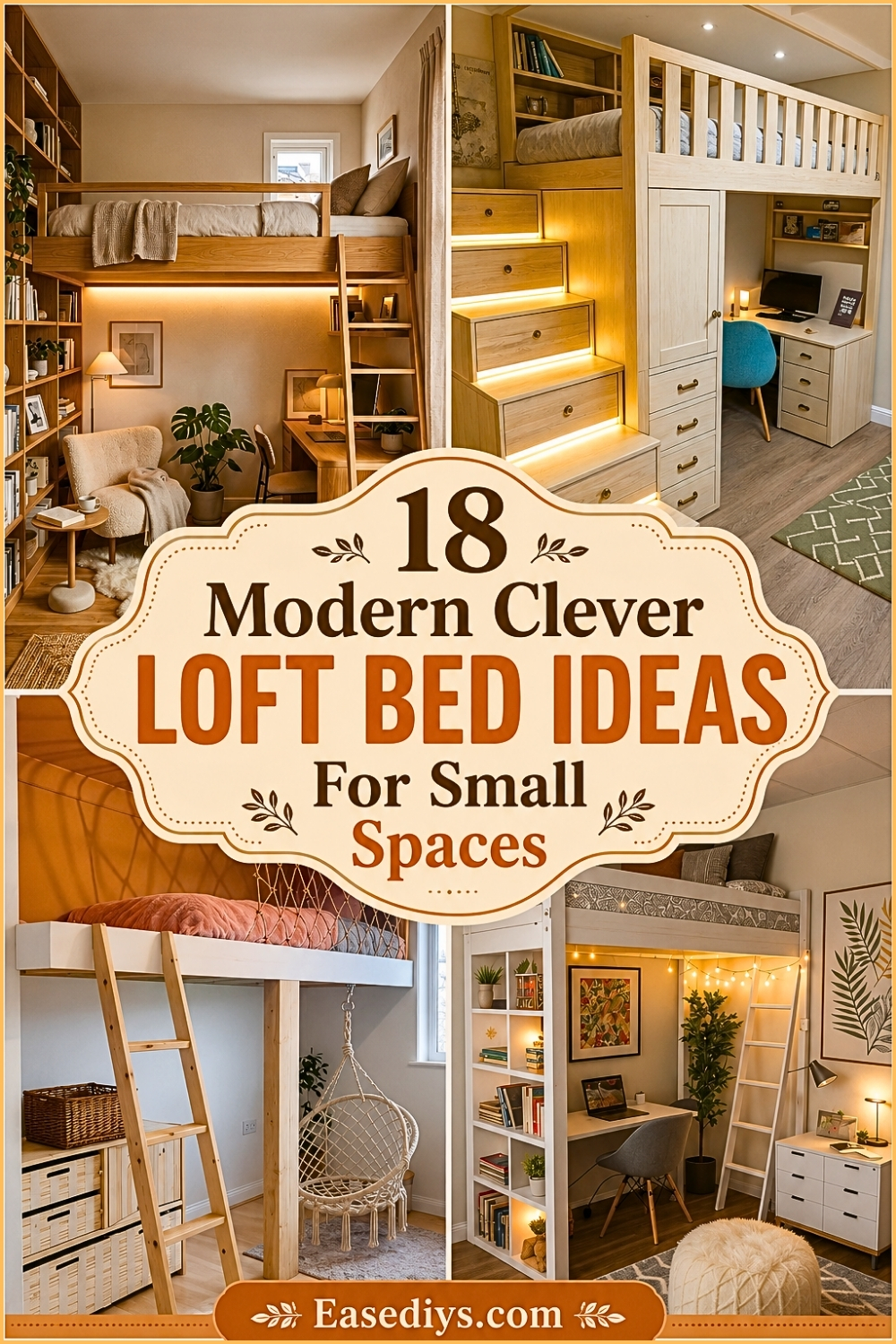 18 Modern Clever Loft Bed Ideas For Small Spaces