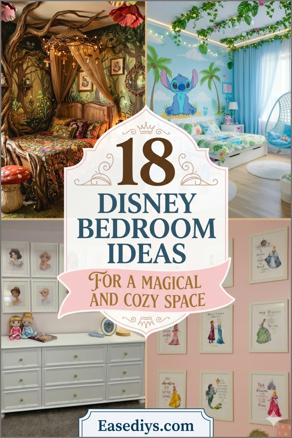 19 Disney Bedroom Ideas For A Magical And Cozy Space