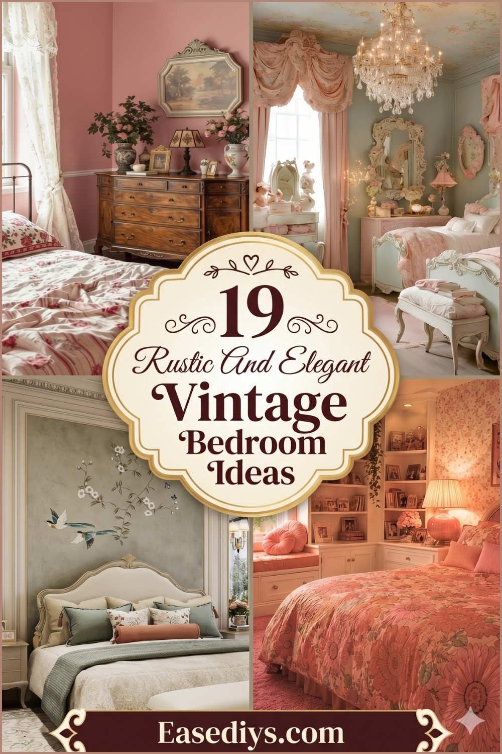 19 Rustic And Elegant Vintage Bedroom Ideas