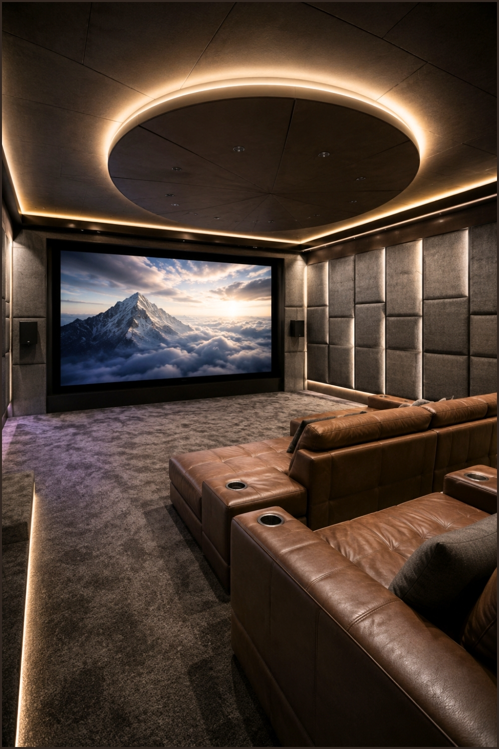 Acoustic Wall Grid Theater