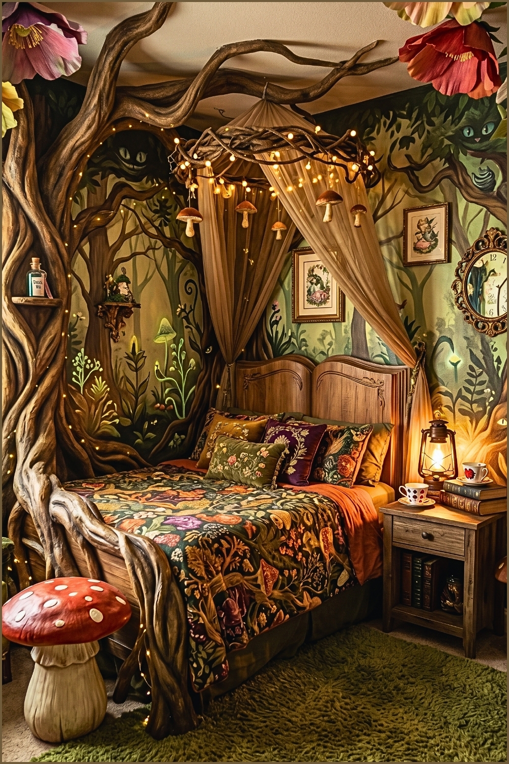 Alice in Wonderland Fantasy Bedroom
