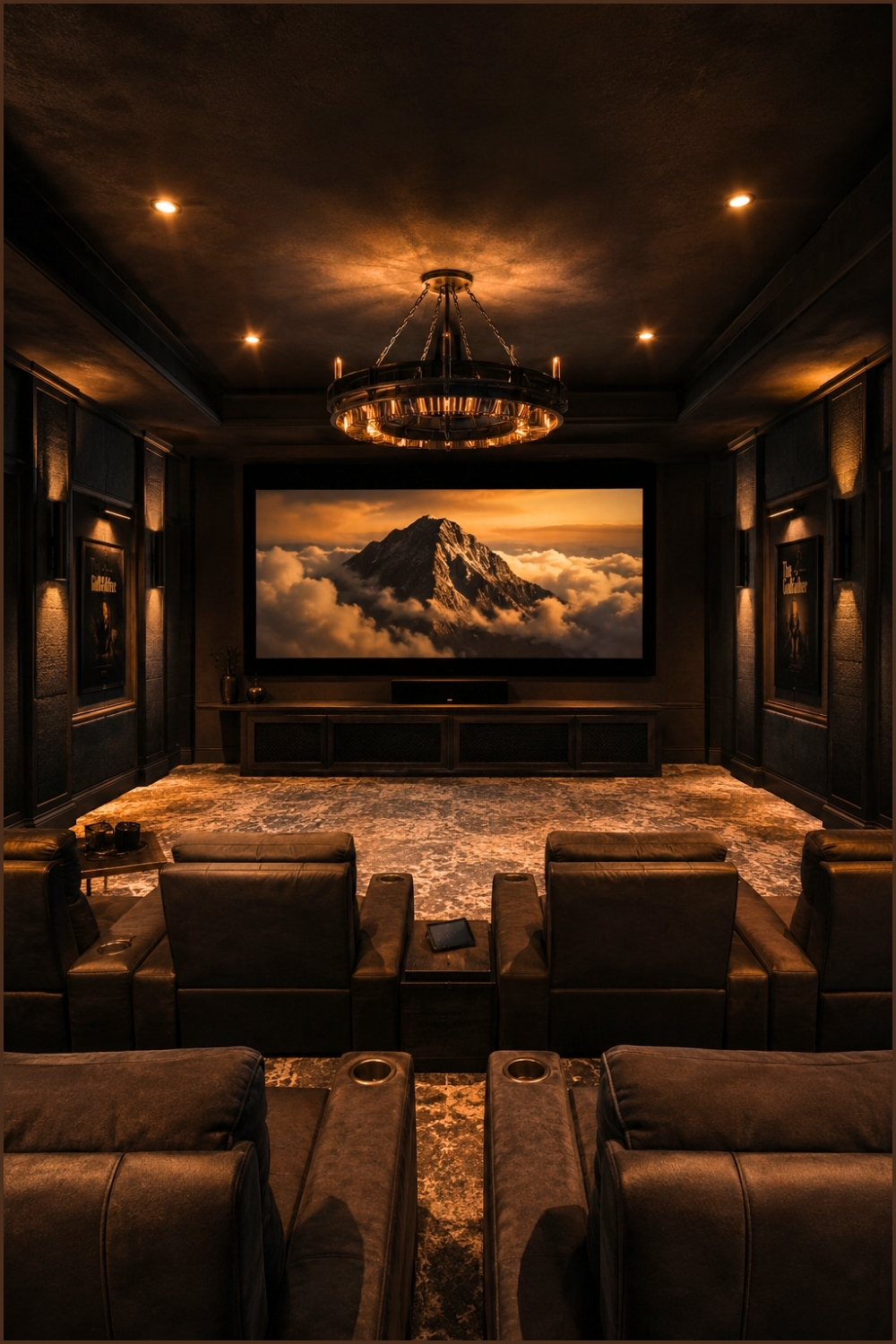Ambient Ceiling Lighting Home Theater