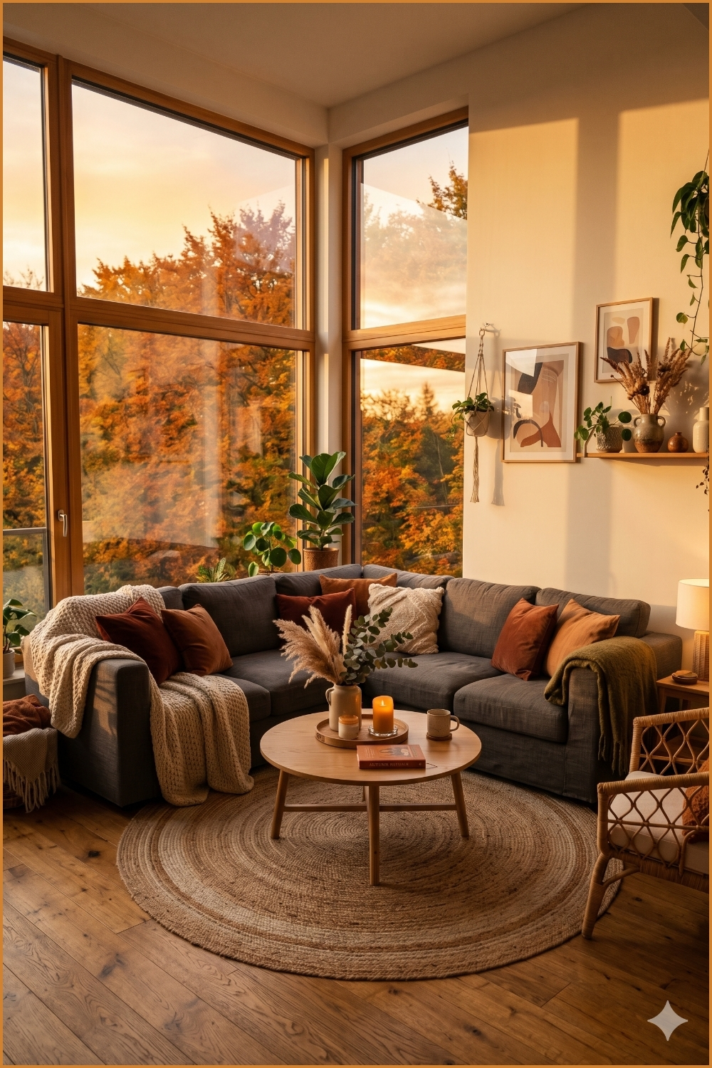 Autumn Apartment Living Room