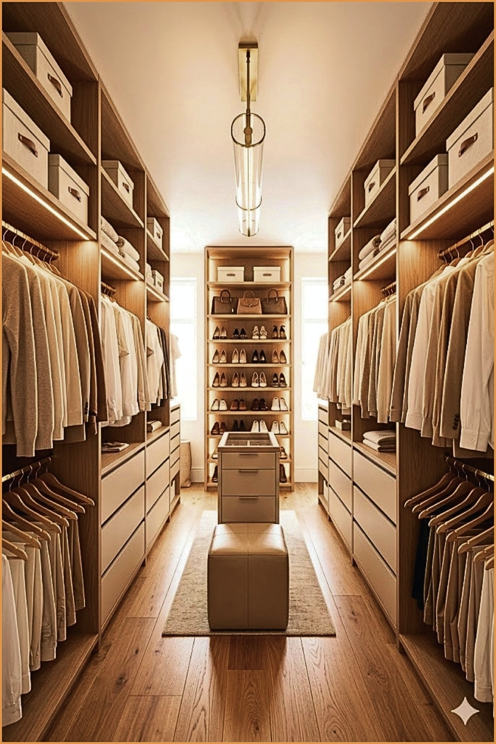Beauty of a Walk-In Closet