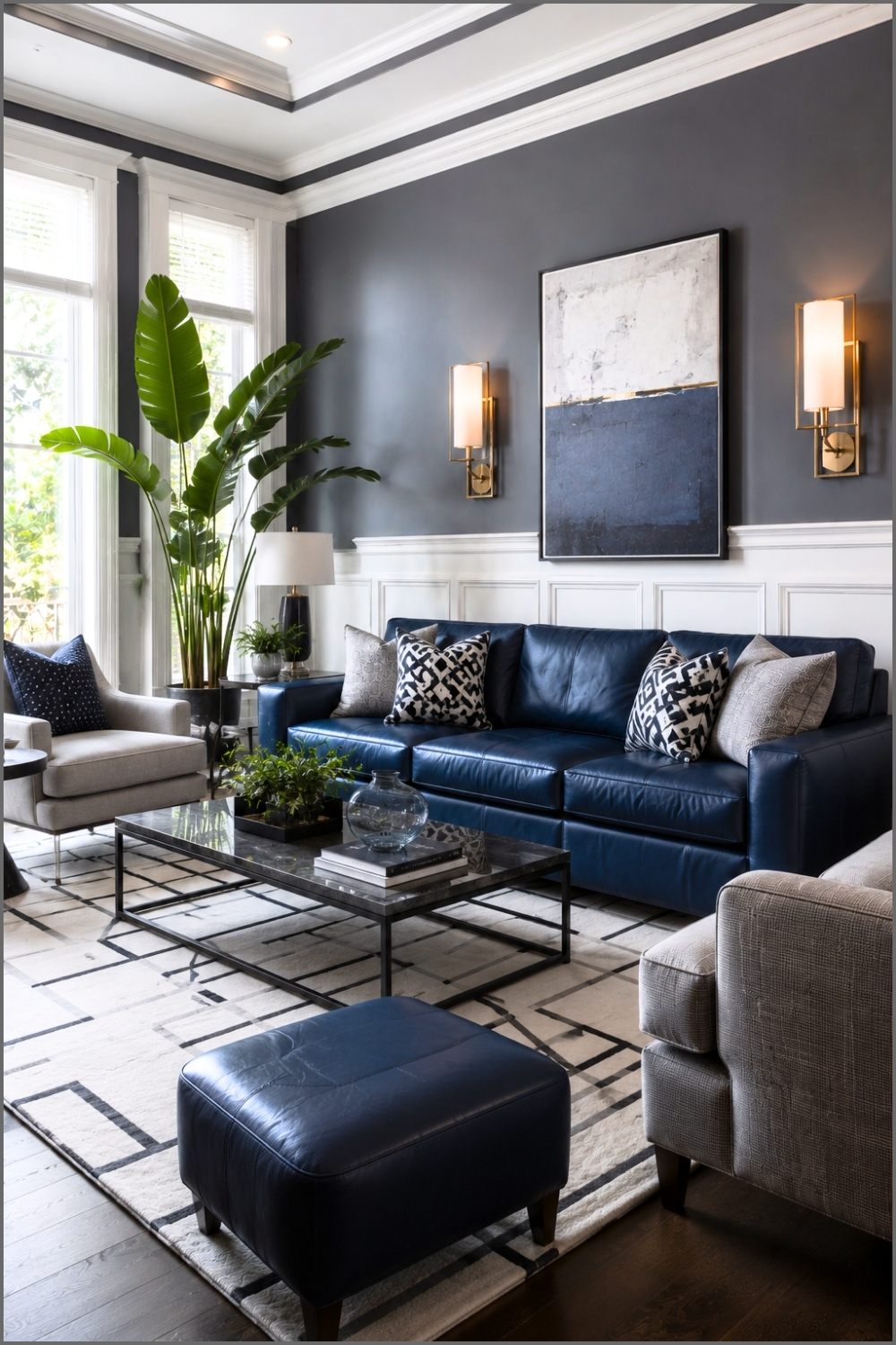 Blue Gray Monochrome Magic