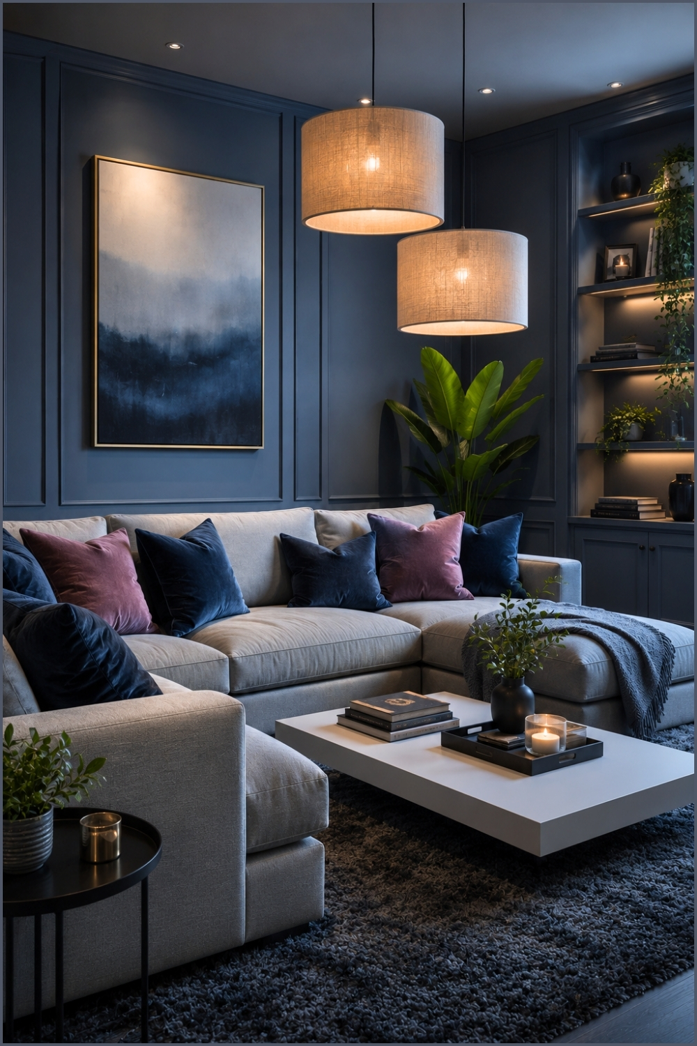Blue Hour Modern Den