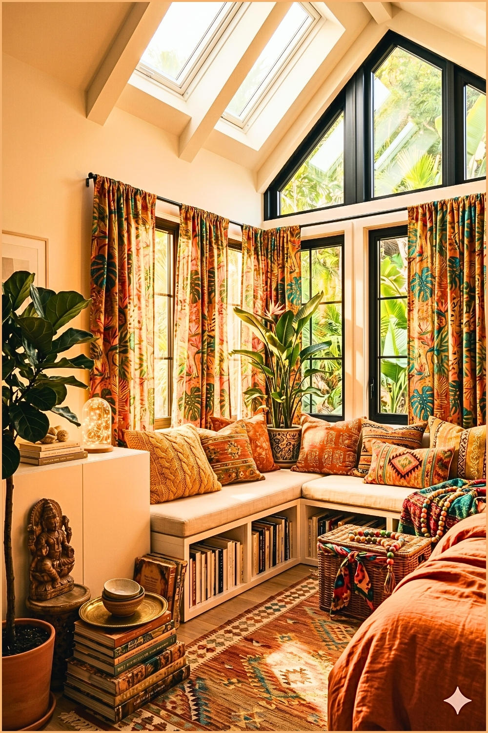 Bold Patterns in Curtain Fabrics