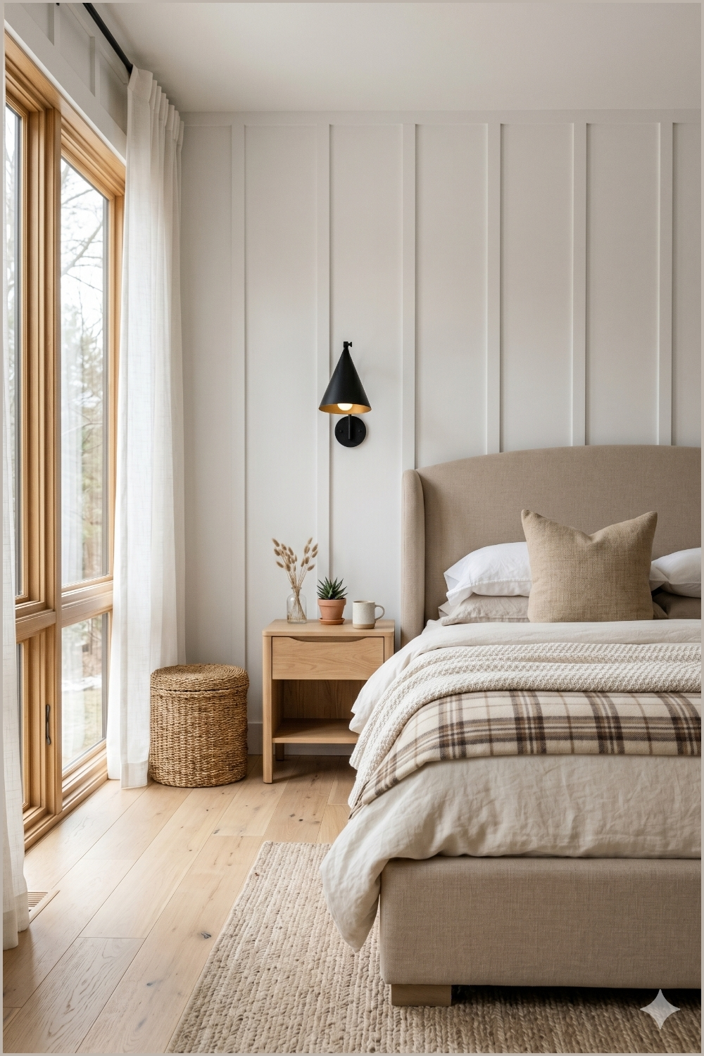 Bright Modern Farmhouse Bedroom