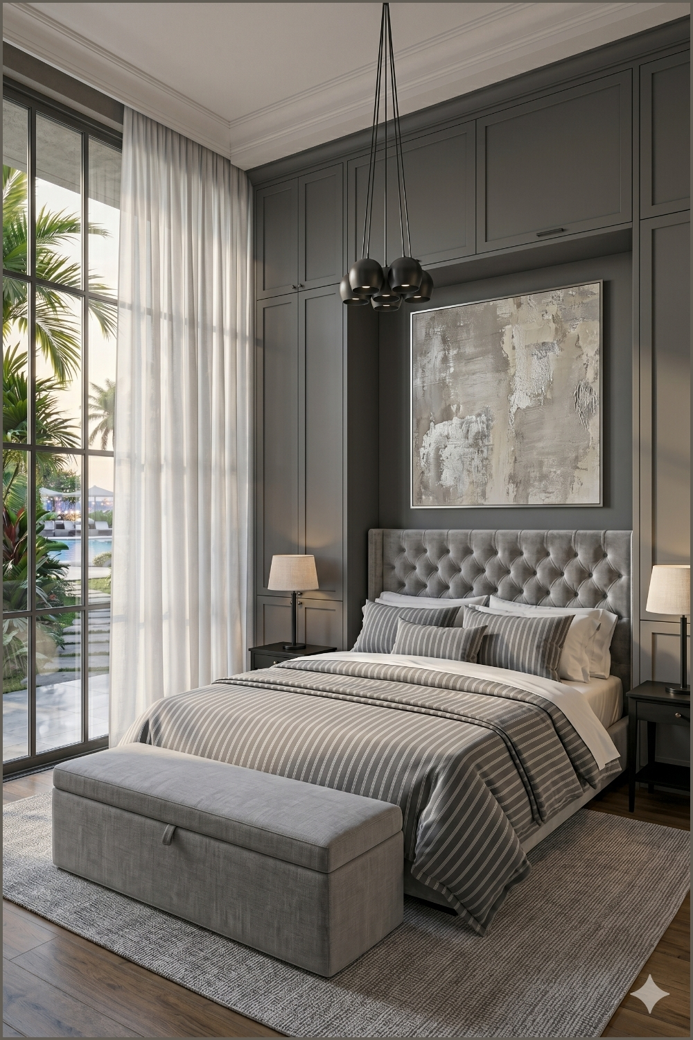 Built-In Cabinet Modern Bedroom