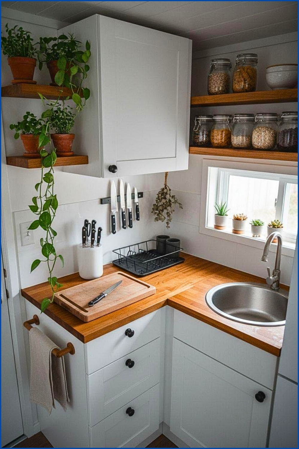 Butcher Block & Botanical Bliss