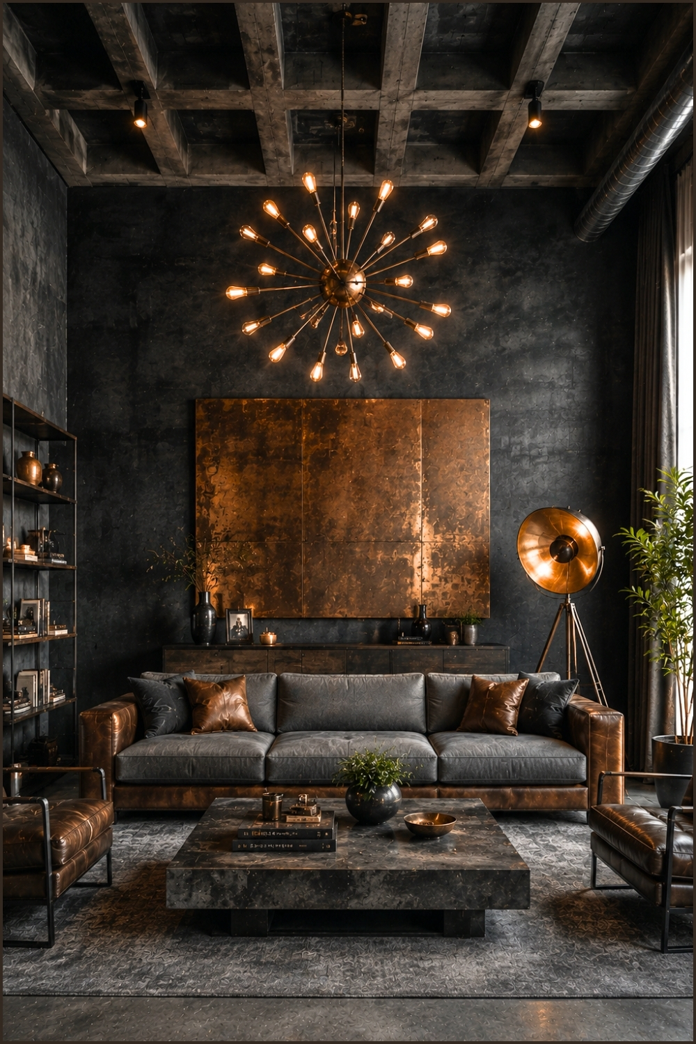 Charcoal & Bronze Atelier