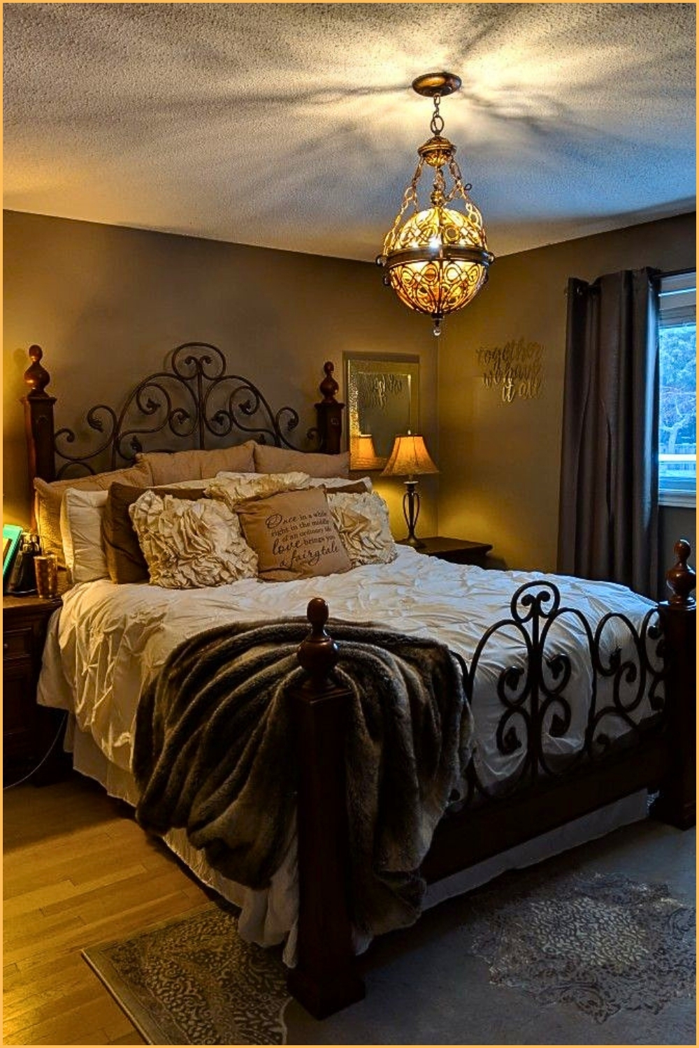 Classic Wrought Iron Bedroom