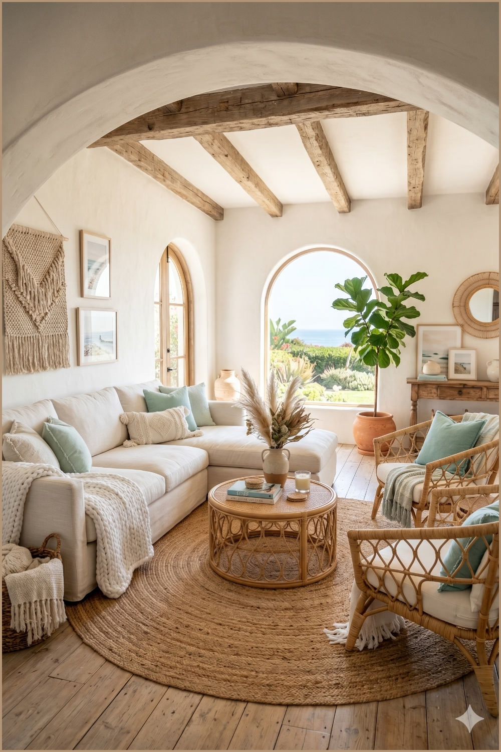 Coastal Boho Furniture Accents