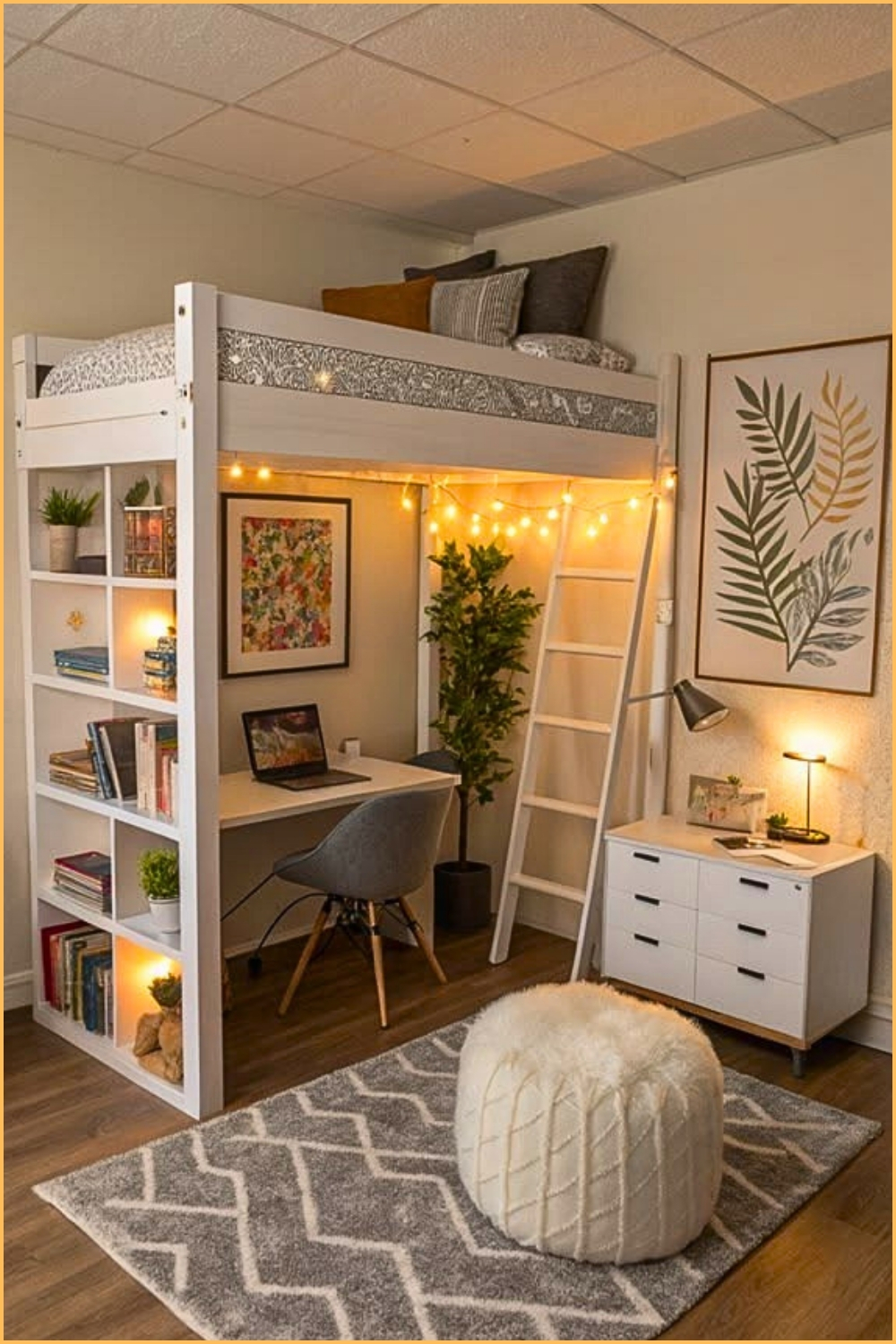 Compact Study Loft