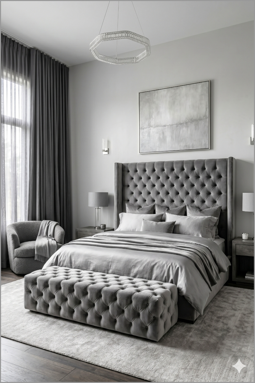 Contemporary Gray Monochrome Suite (1)