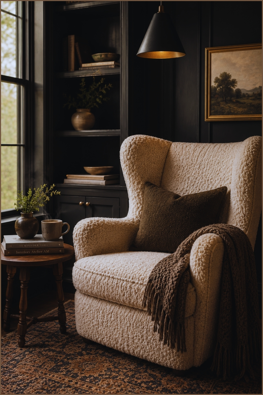 Cozy Sherpa Reading Chair