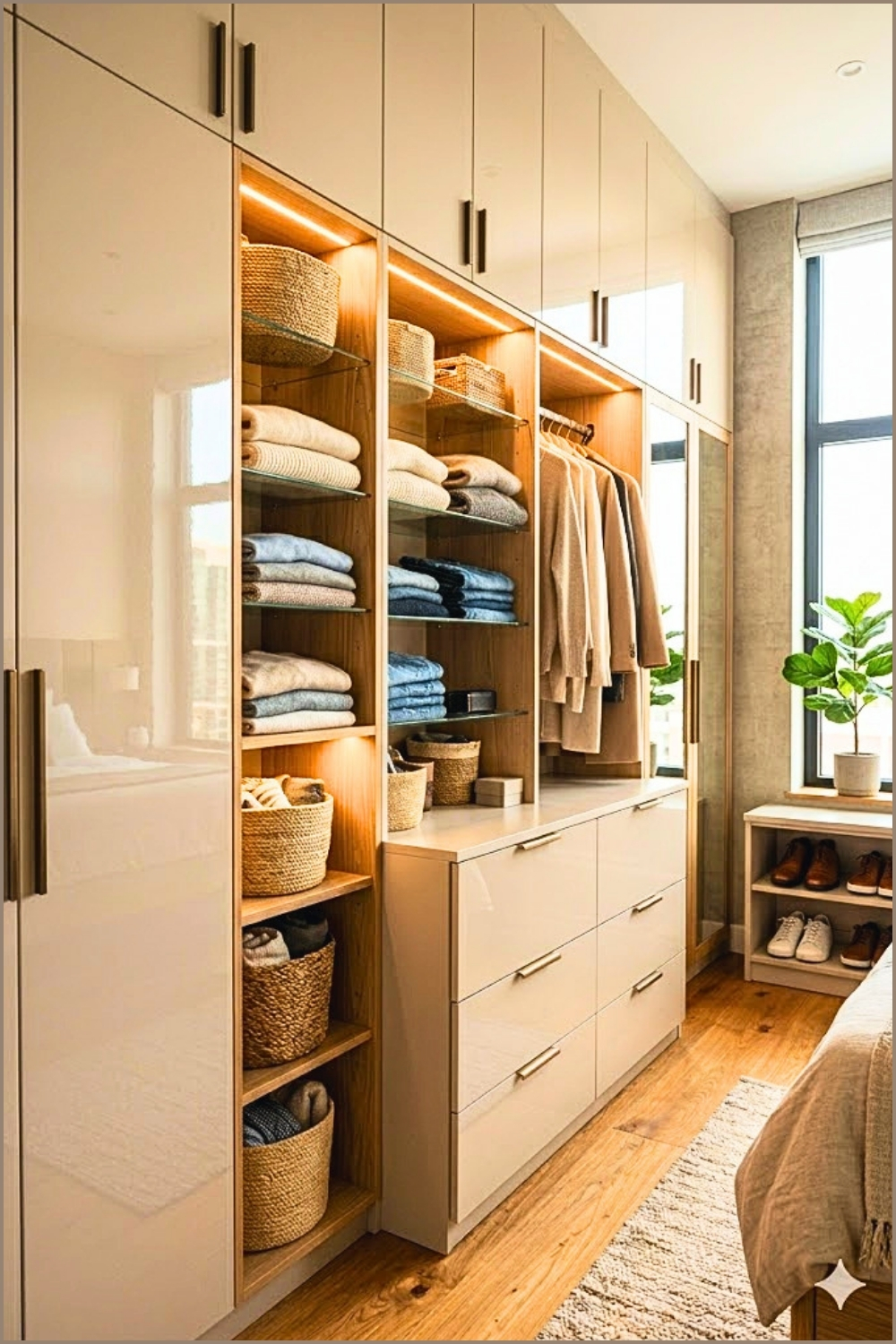 Creative Wardrobe Layouts to Maximize Efficiency