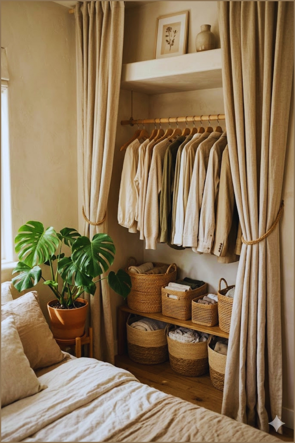 Curtain Closet Solution