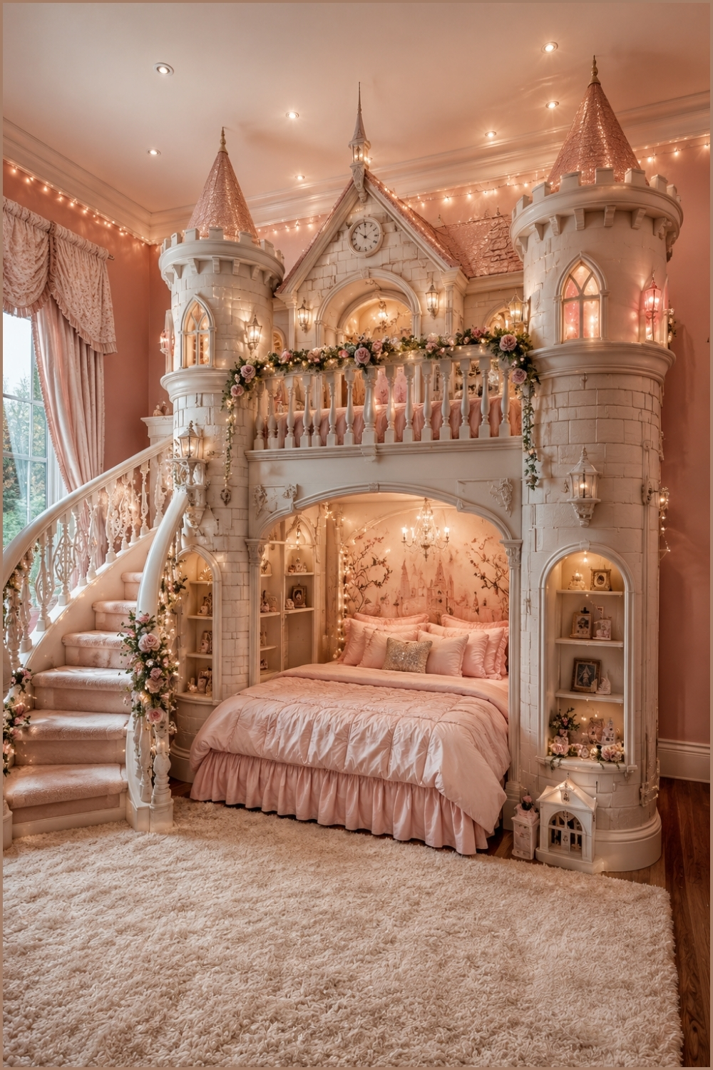 Dreamy Princess Castle Bedroom