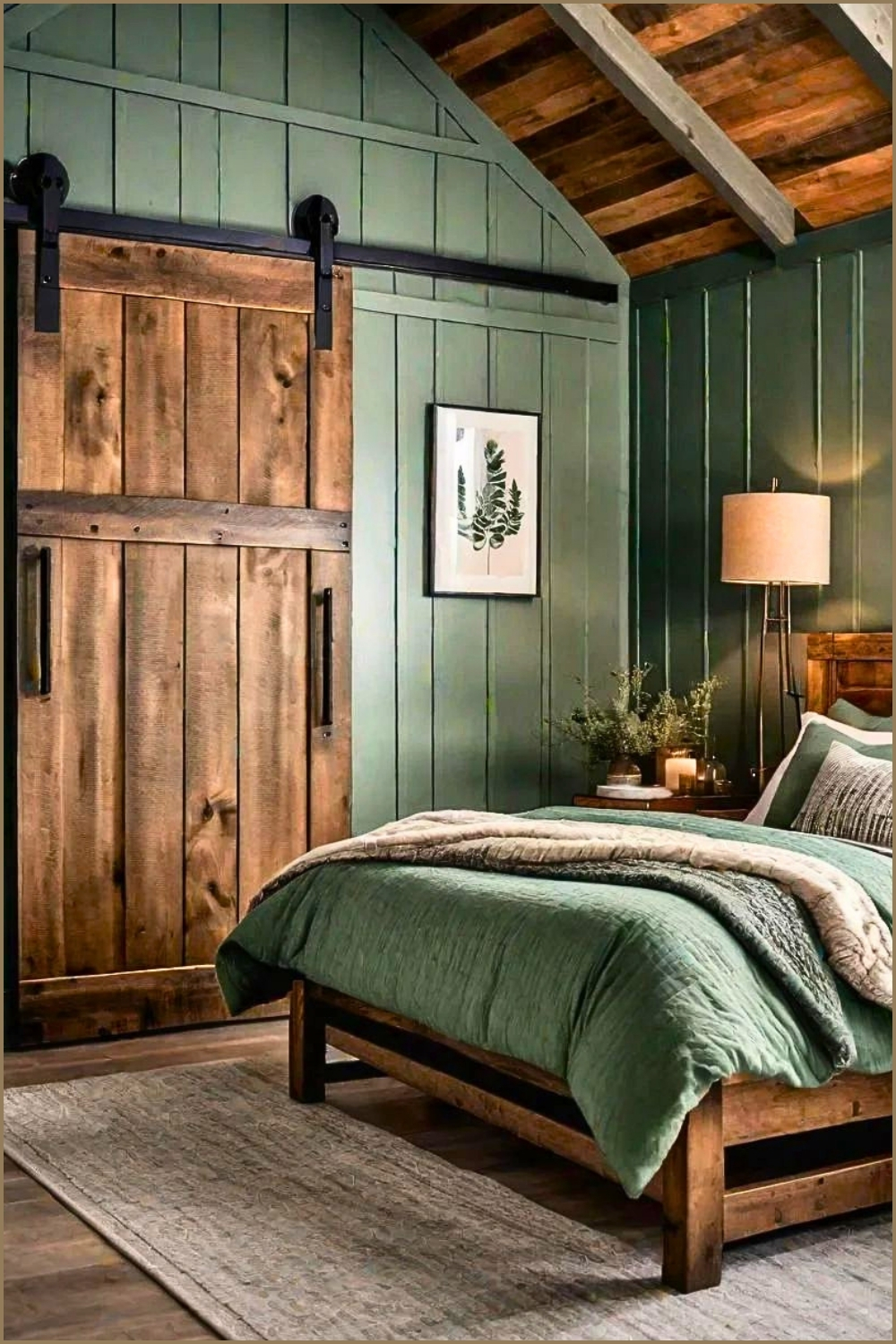 Earthy Minimalist Bedroom