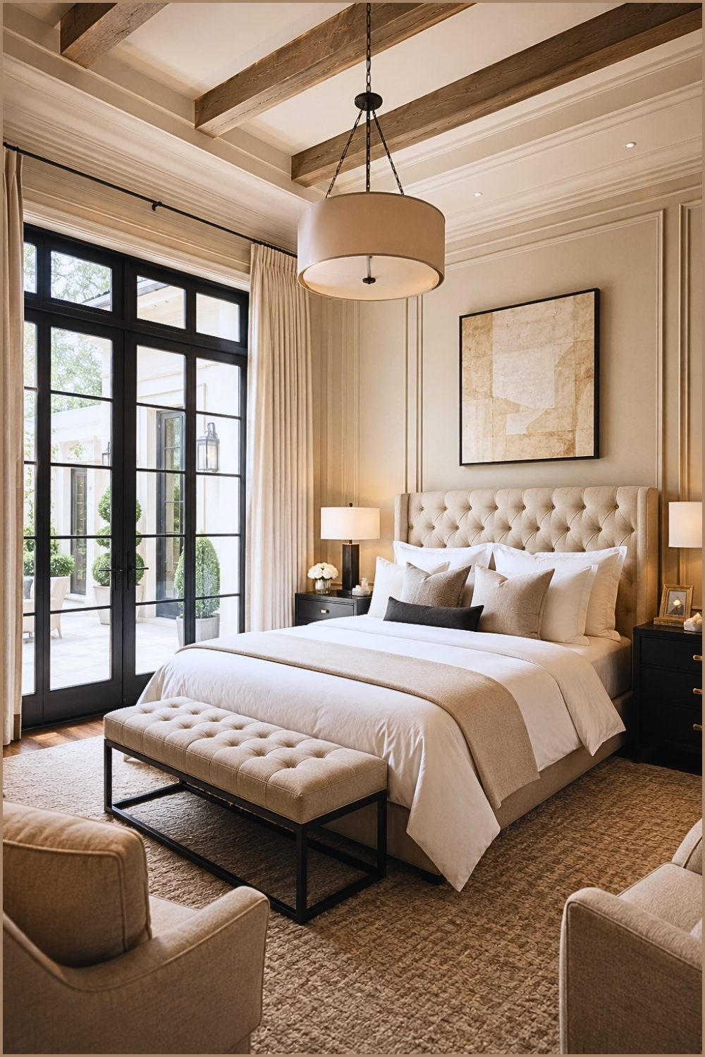 Elegant Modern Neutral Suite